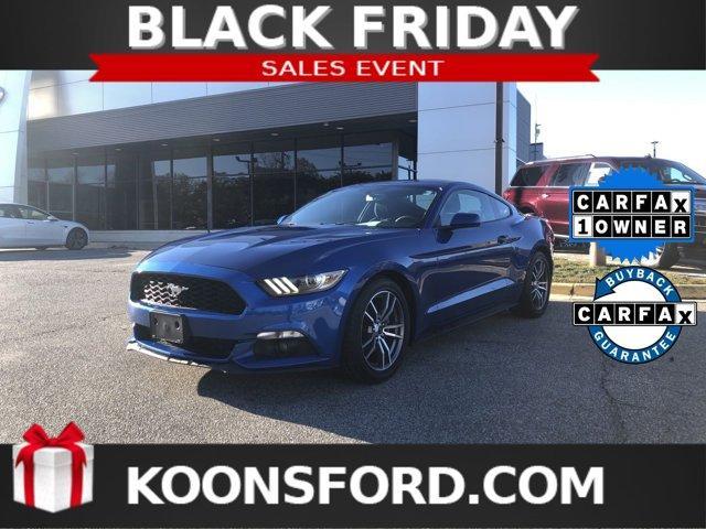 used 2017 Ford Mustang car, priced at $16,595