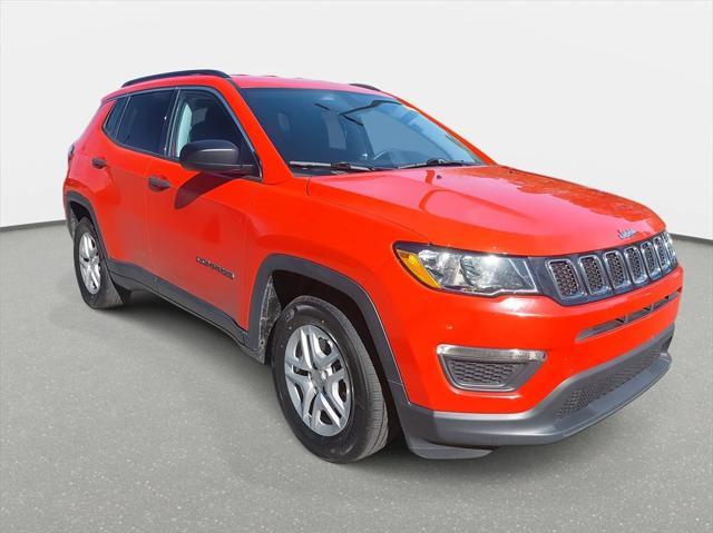 used 2021 Jeep Compass car, priced at $15,360