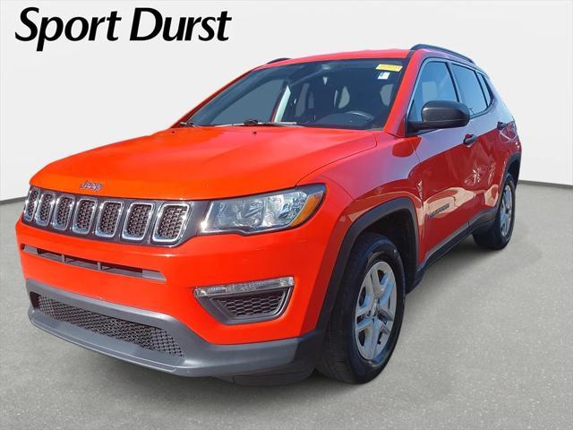 used 2021 Jeep Compass car, priced at $15,360