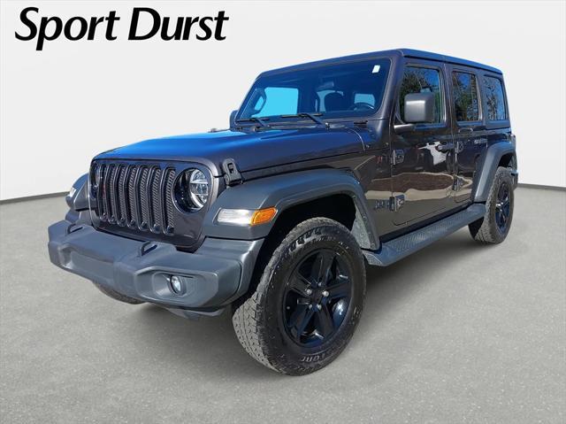 used 2021 Jeep Wrangler Unlimited car, priced at $28,216