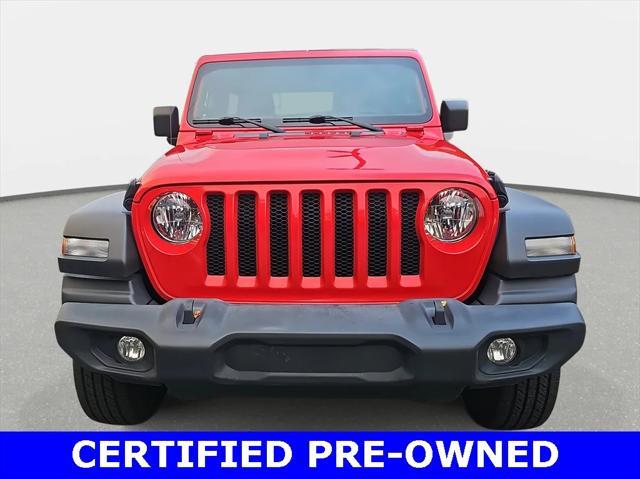 used 2022 Jeep Wrangler Unlimited car, priced at $29,657