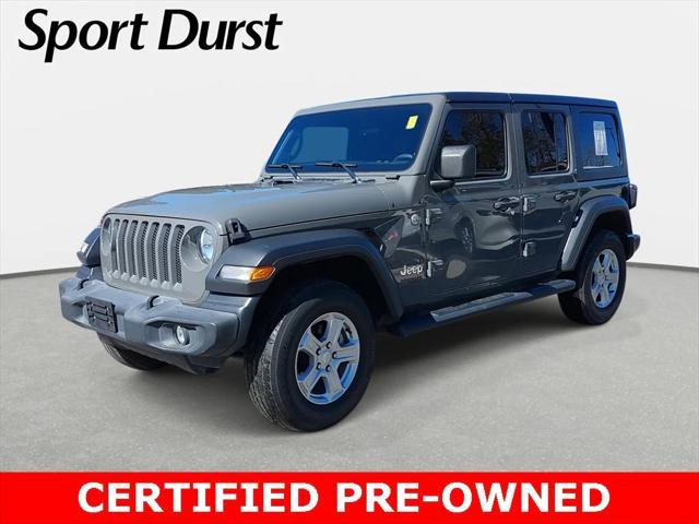 used 2021 Jeep Wrangler Unlimited car, priced at $29,297