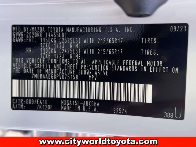 used 2023 Toyota Corolla Cross car, priced at $26,790