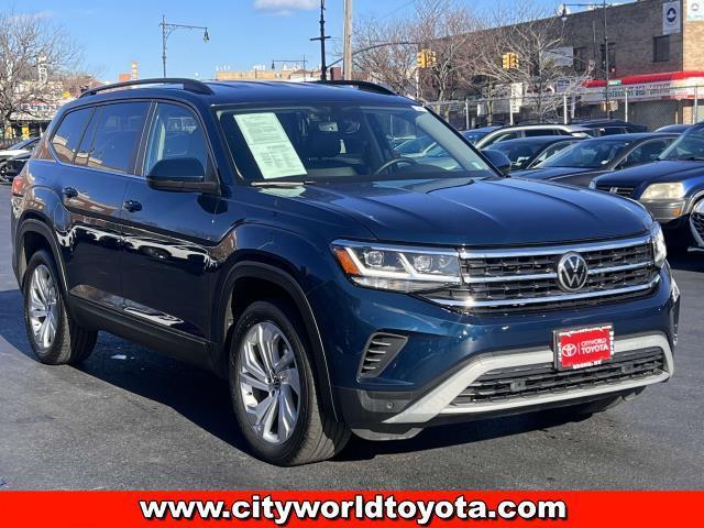 used 2021 Volkswagen Atlas car, priced at $25,490