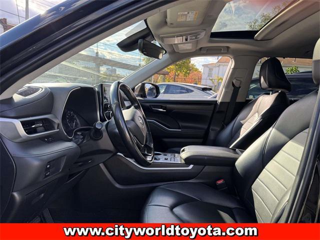 used 2021 Toyota Highlander car, priced at $23,690