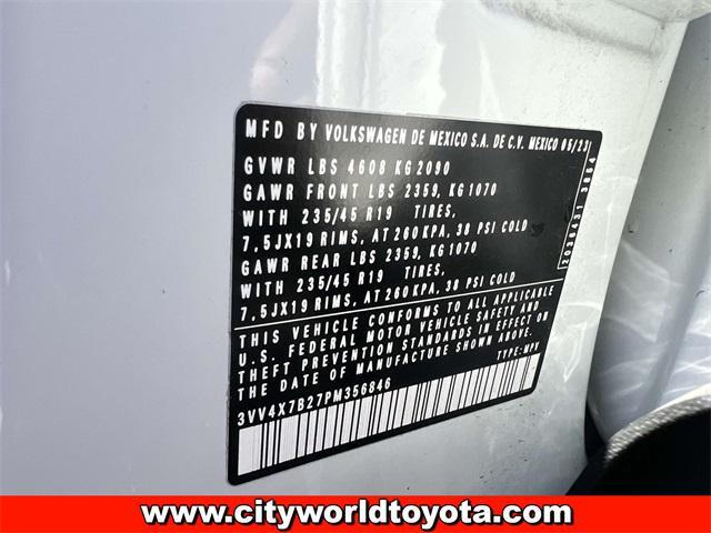 used 2023 Volkswagen Taos car, priced at $24,690