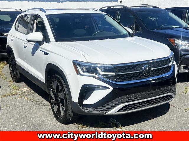 used 2023 Volkswagen Taos car, priced at $24,690