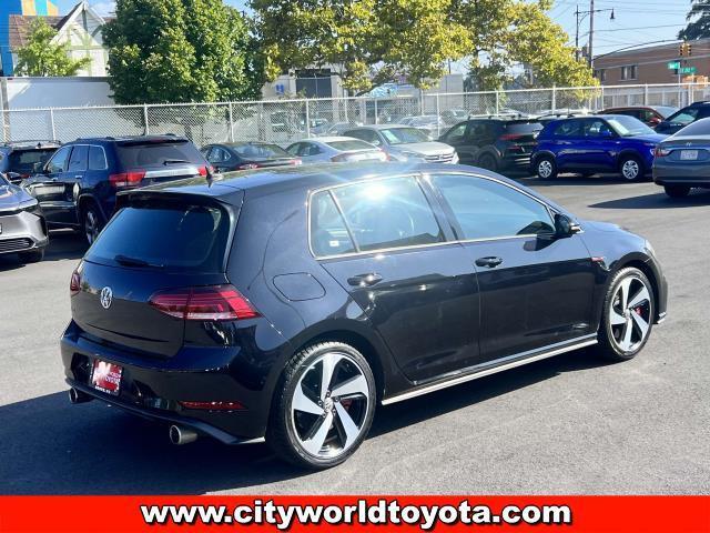 used 2019 Volkswagen Golf GTI car, priced at $21,390