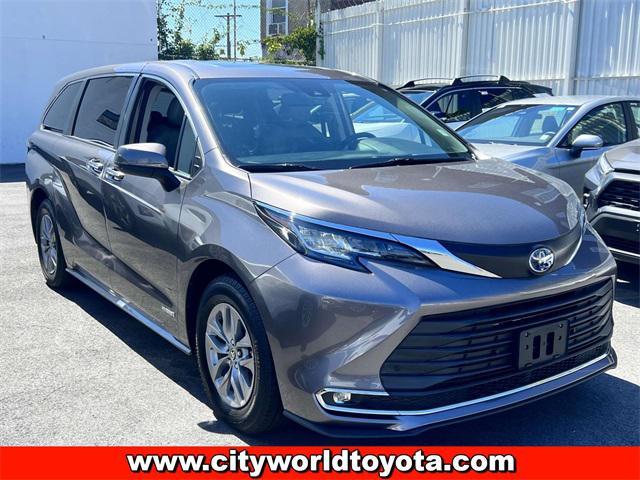 used 2021 Toyota Sienna car, priced at $39,190