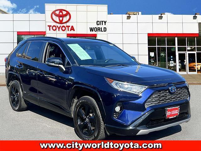 used 2021 Toyota RAV4 Hybrid car, priced at $31,690