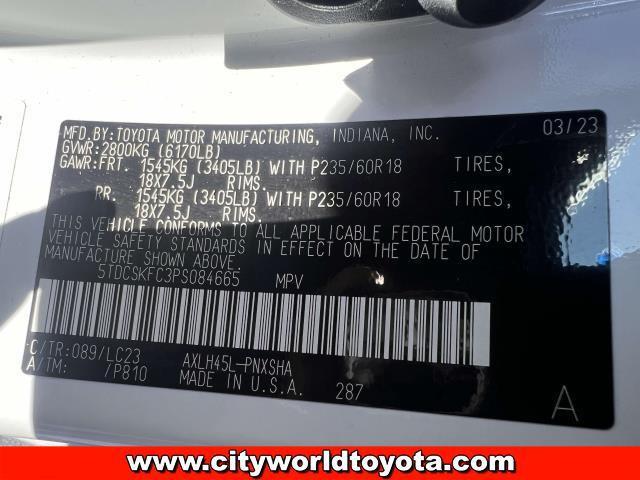 used 2023 Toyota Sienna car, priced at $47,690