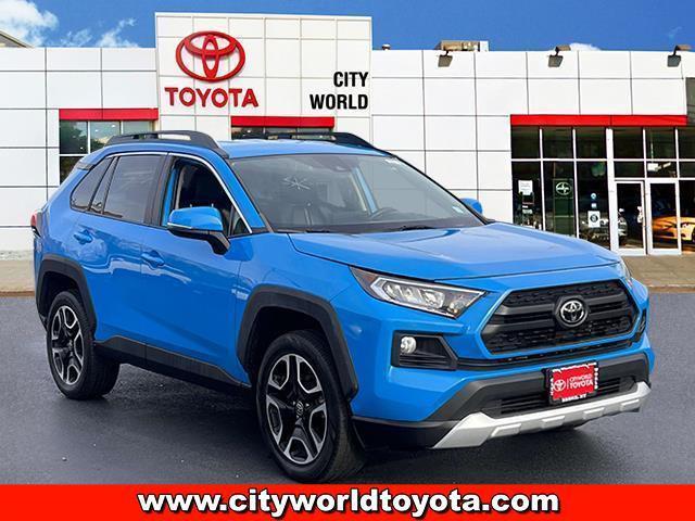 used 2021 Toyota RAV4 car, priced at $25,590