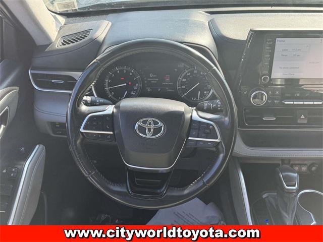 used 2021 Toyota Highlander car, priced at $34,190