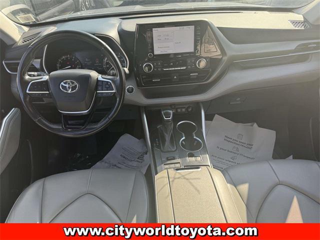 used 2021 Toyota Highlander car, priced at $34,190
