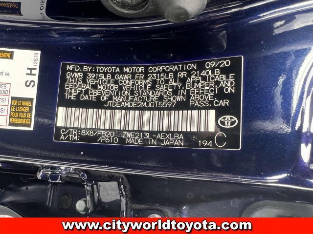 used 2021 Toyota Corolla Hybrid car, priced at $18,990