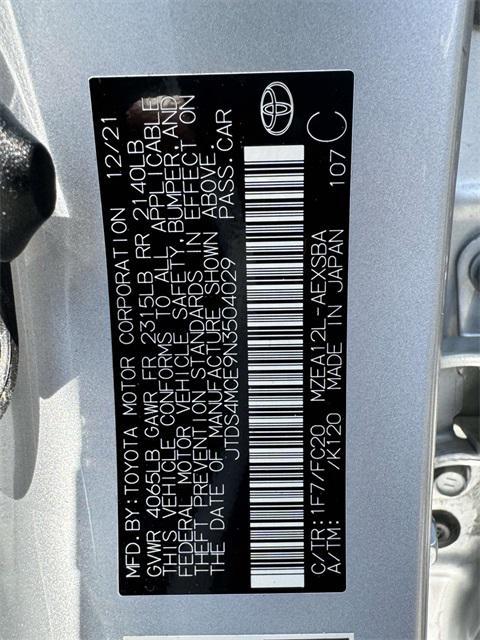 used 2022 Toyota Corolla car, priced at $21,690