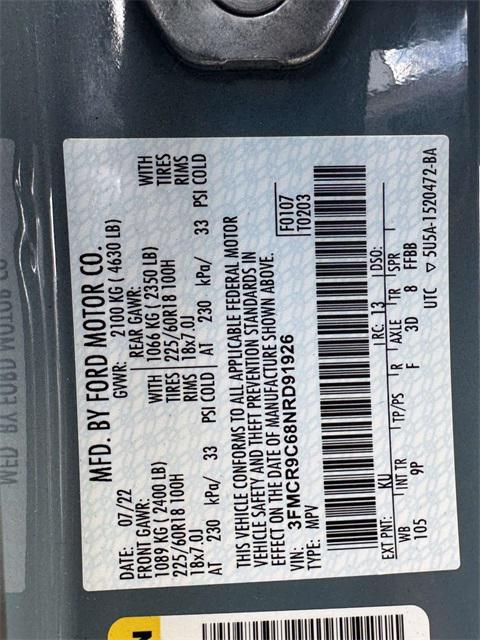 used 2022 Ford Bronco Sport car, priced at $22,990