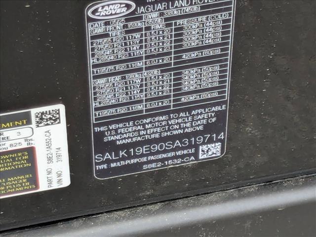 new 2025 Land Rover Range Rover car, priced at $172,805