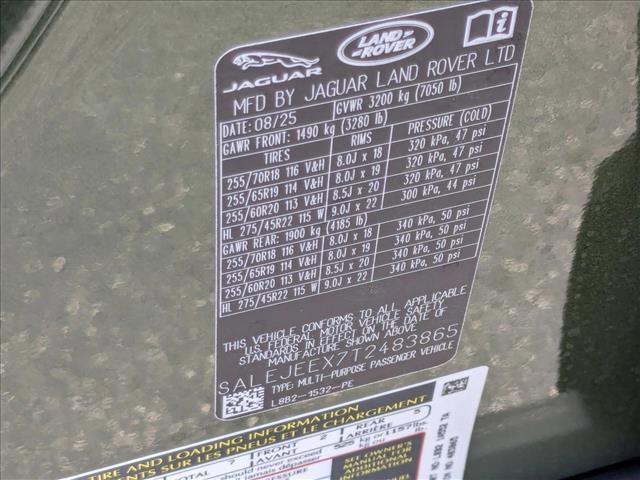 new 2026 Land Rover Defender car, priced at $77,451