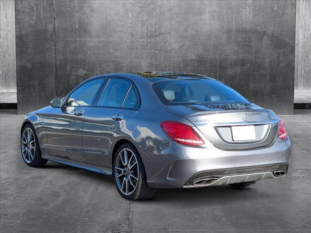 used 2017 Mercedes-Benz AMG C 43 car, priced at $26,955