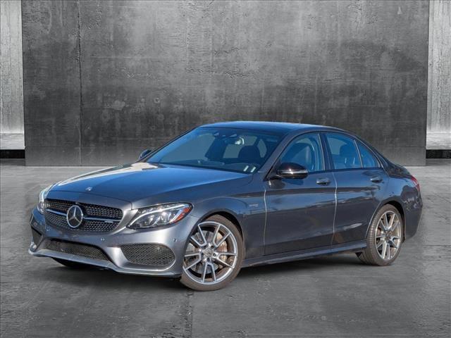 used 2017 Mercedes-Benz AMG C 43 car, priced at $26,955