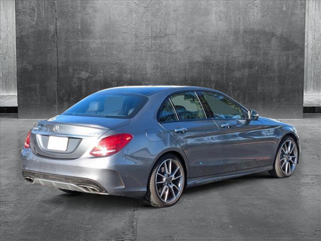 used 2017 Mercedes-Benz AMG C 43 car, priced at $26,955