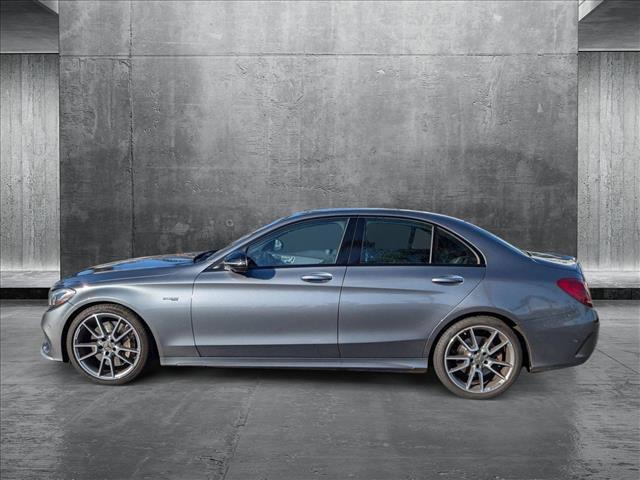 used 2017 Mercedes-Benz AMG C 43 car, priced at $26,955