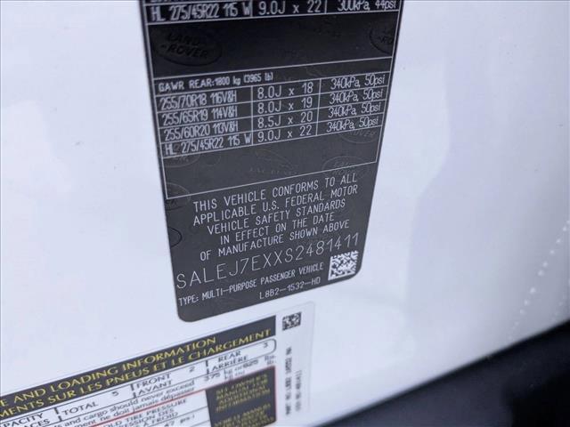 new 2025 Land Rover Defender car, priced at $66,493