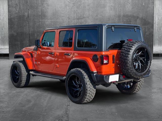 used 2019 Jeep Wrangler Unlimited car, priced at $29,497