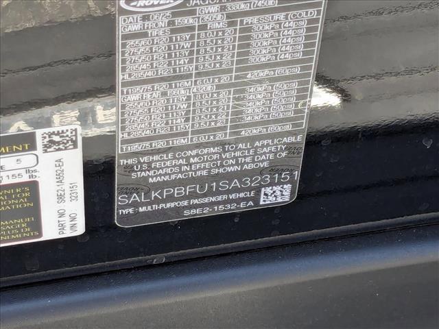 new 2025 Land Rover Range Rover car, priced at $140,875