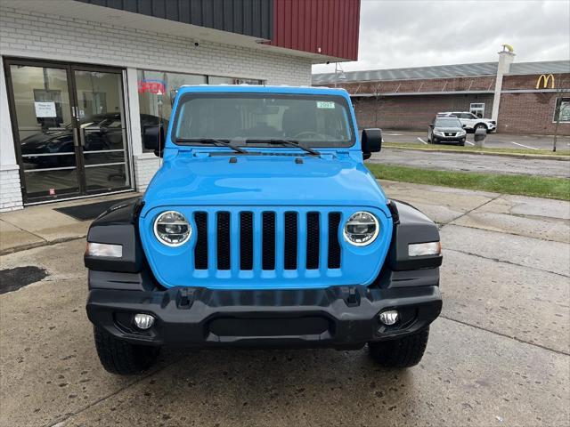 used 2021 Jeep Wrangler Unlimited car, priced at $32,875