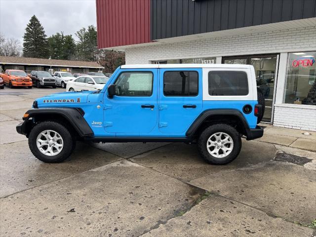 used 2021 Jeep Wrangler Unlimited car, priced at $32,875