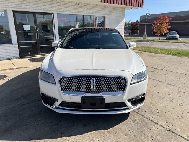 used 2017 Lincoln Continental car, priced at $26,615