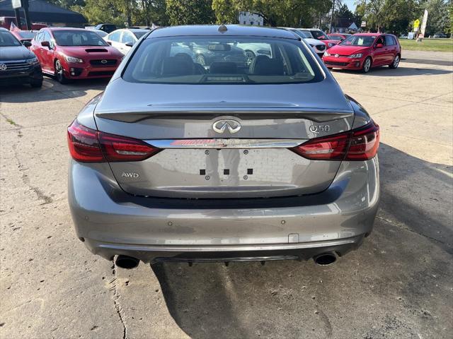 used 2021 INFINITI Q50 car, priced at $23,685