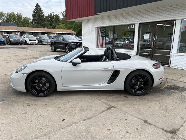 used 2018 Porsche 718 Boxster car, priced at $39,995