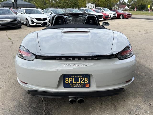 used 2018 Porsche 718 Boxster car, priced at $39,995