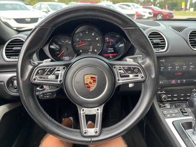 used 2018 Porsche 718 Boxster car, priced at $39,995