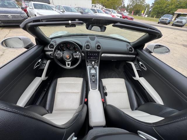 used 2018 Porsche 718 Boxster car, priced at $39,995