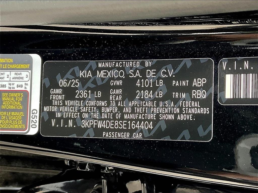 new 2025 Kia K4 car, priced at $25,939