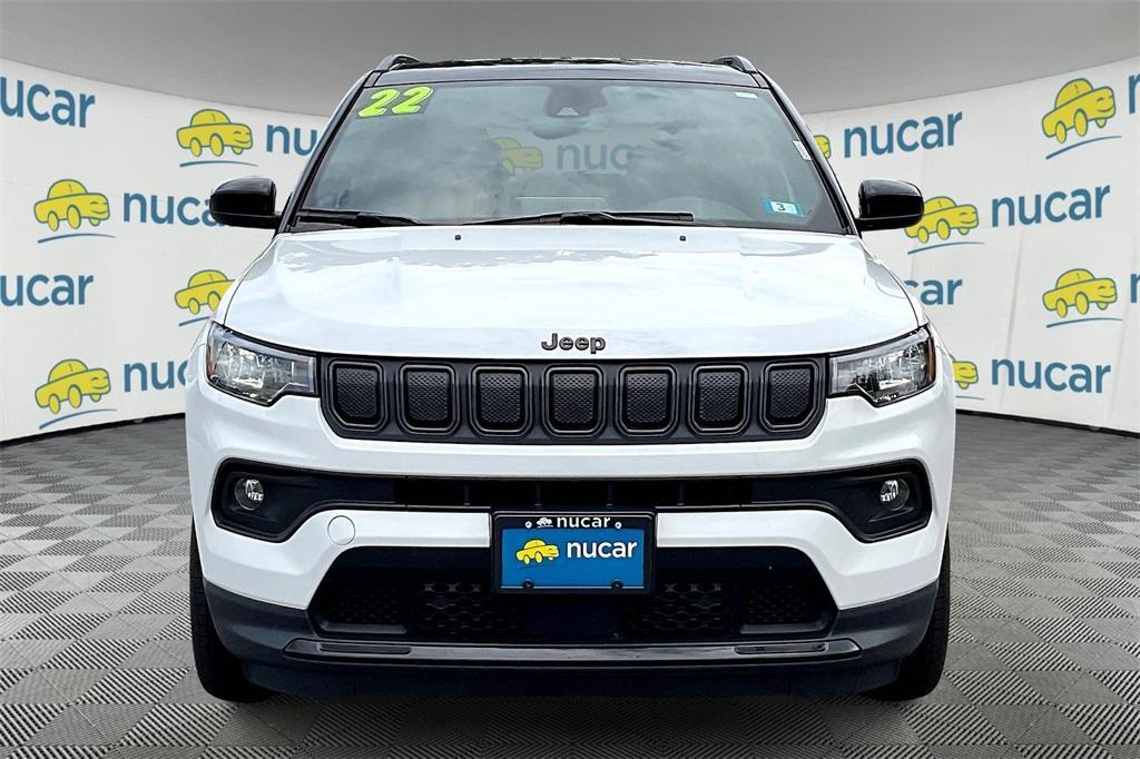 used 2022 Jeep Compass car, priced at $21,389