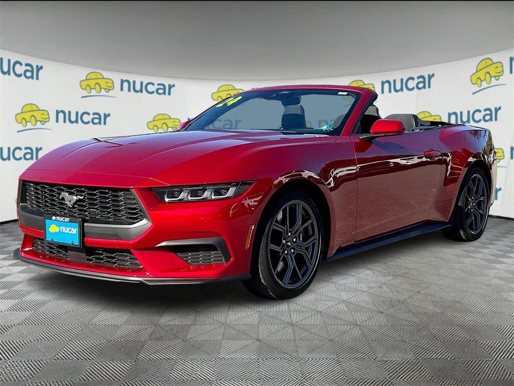 used 2024 Ford Mustang car, priced at $33,963