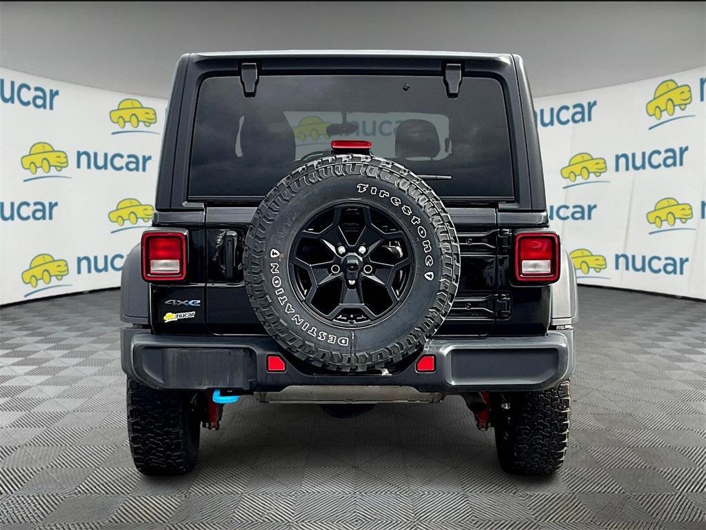 used 2023 Jeep Wrangler 4xe car, priced at $34,423