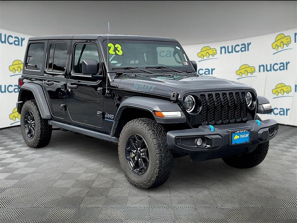 used 2023 Jeep Wrangler 4xe car, priced at $34,423