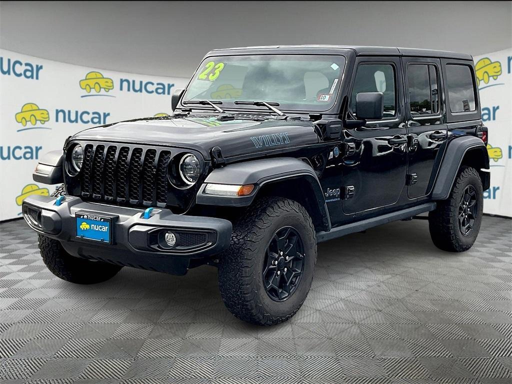 used 2023 Jeep Wrangler 4xe car, priced at $34,423