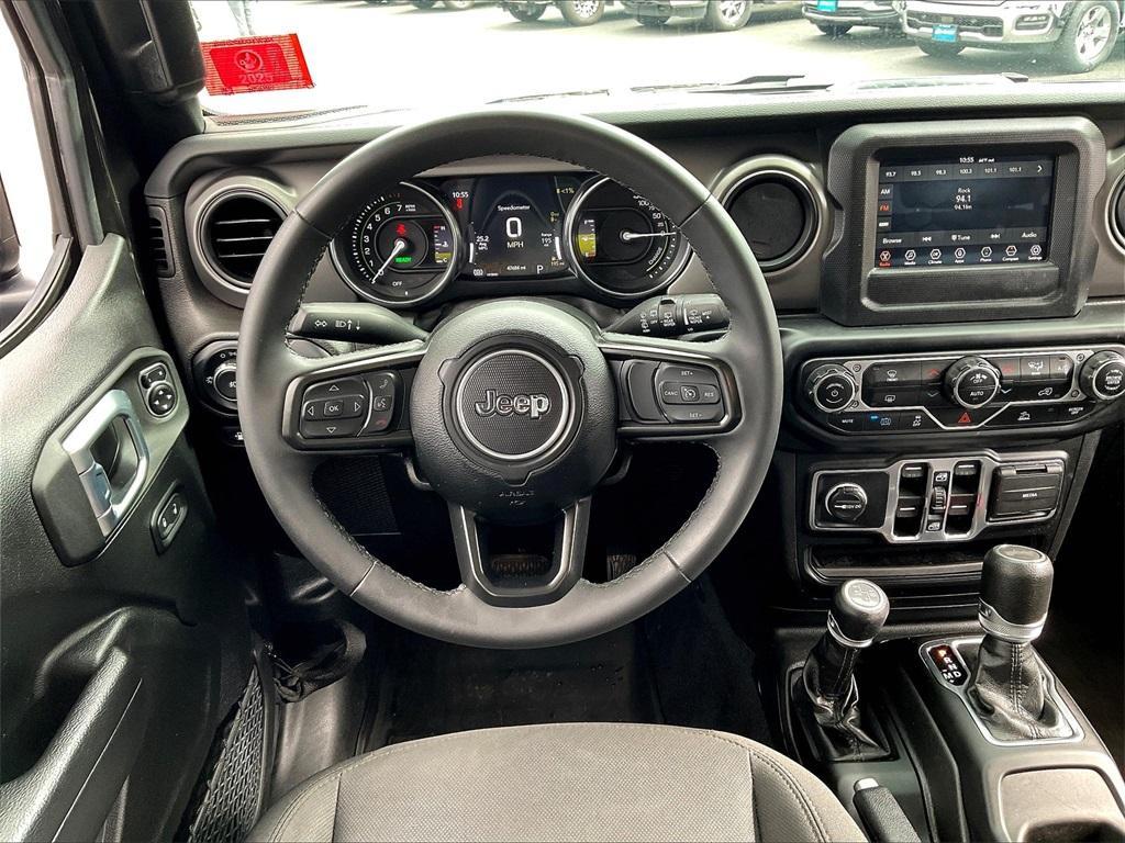 used 2023 Jeep Wrangler 4xe car, priced at $34,423