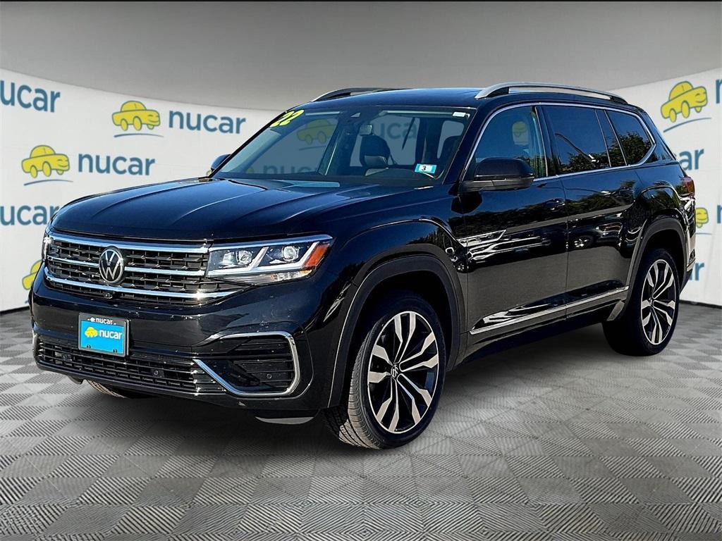 used 2022 Volkswagen Atlas car, priced at $32,423