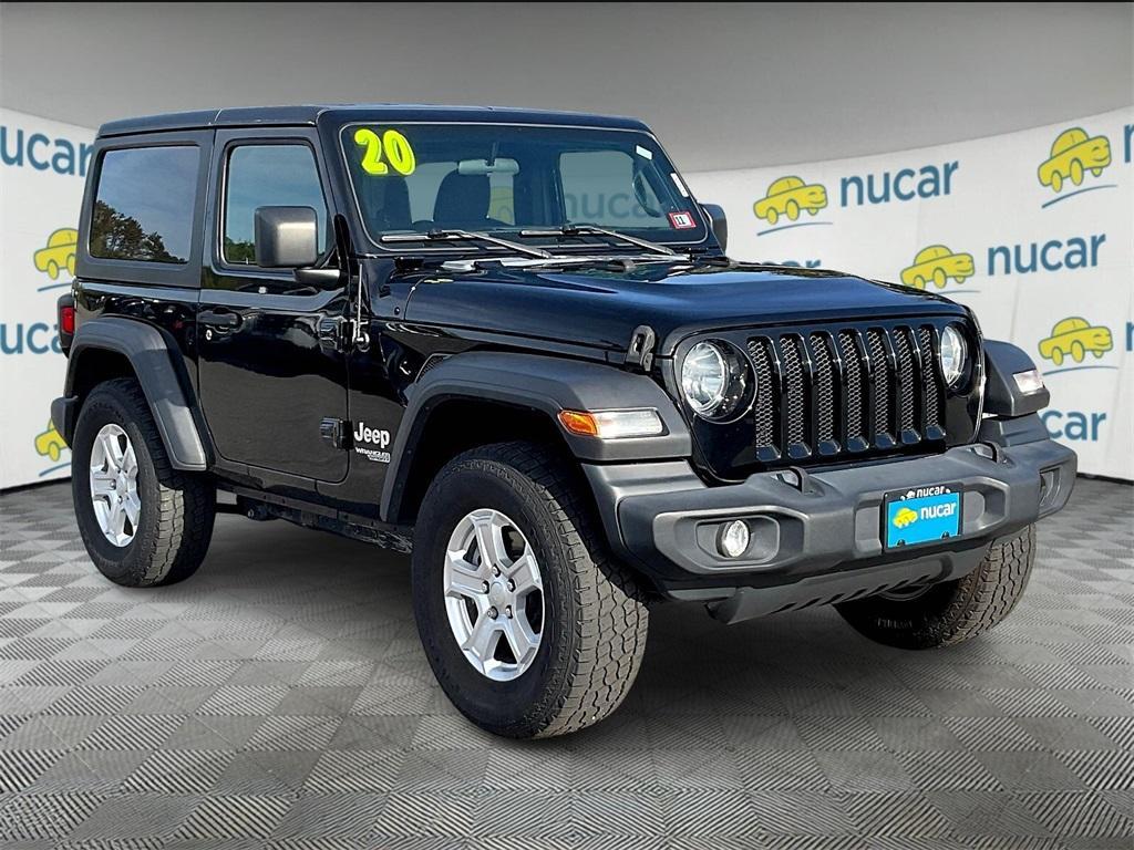 used 2020 Jeep Wrangler car, priced at $22,623