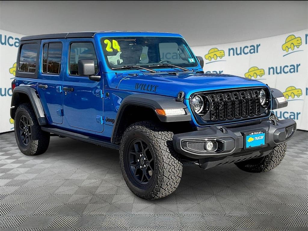 used 2024 Jeep Wrangler car, priced at $33,977