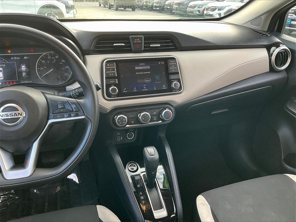 used 2022 Nissan Versa car, priced at $14,487