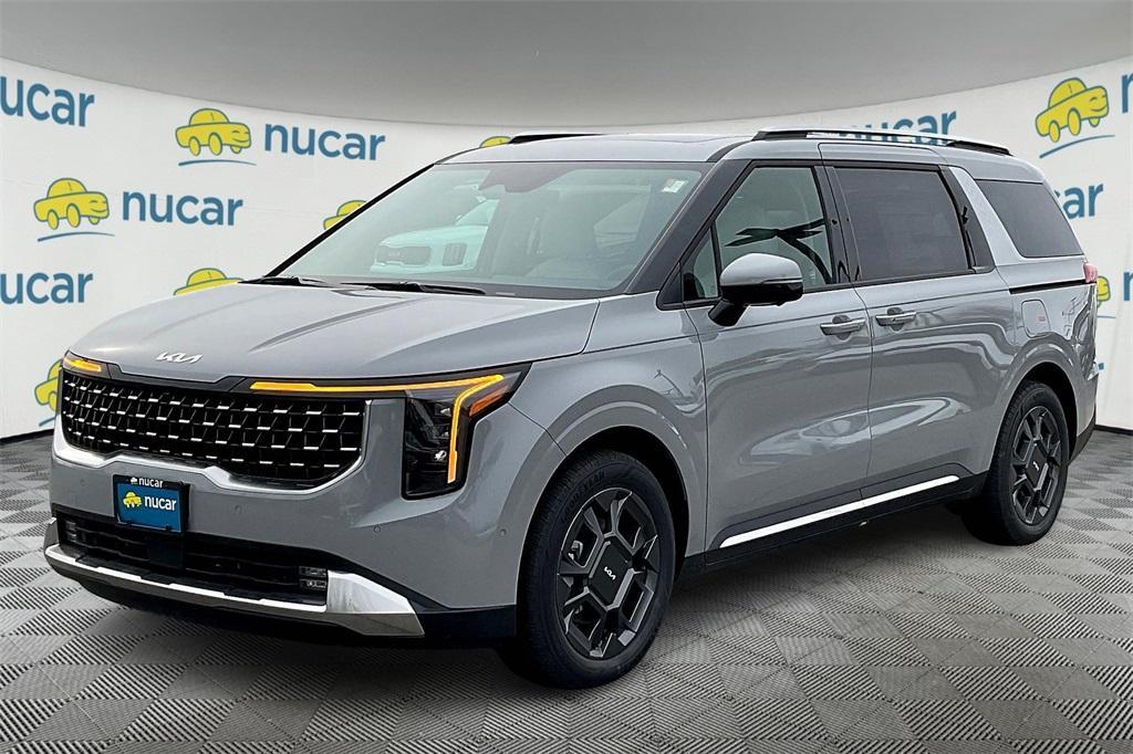 new 2025 Kia Carnival Hybrid car, priced at $45,140